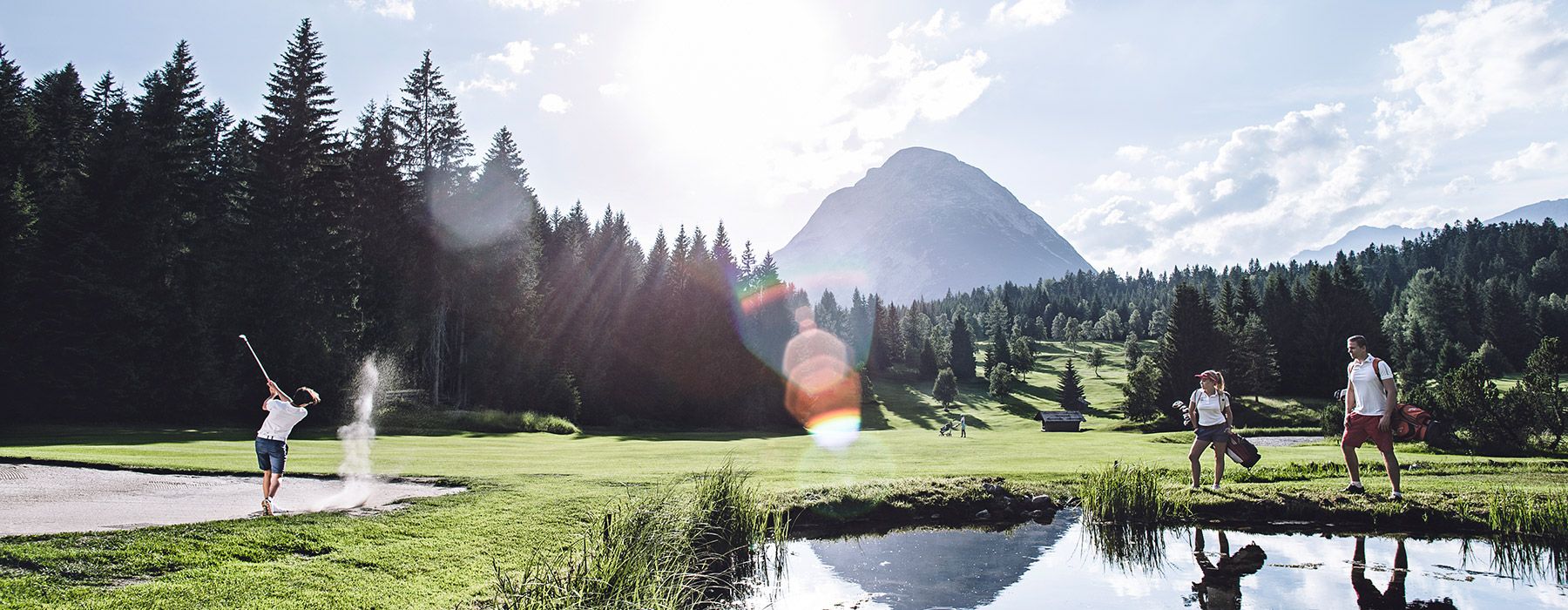 Golfen in Seefeld in Tirol 